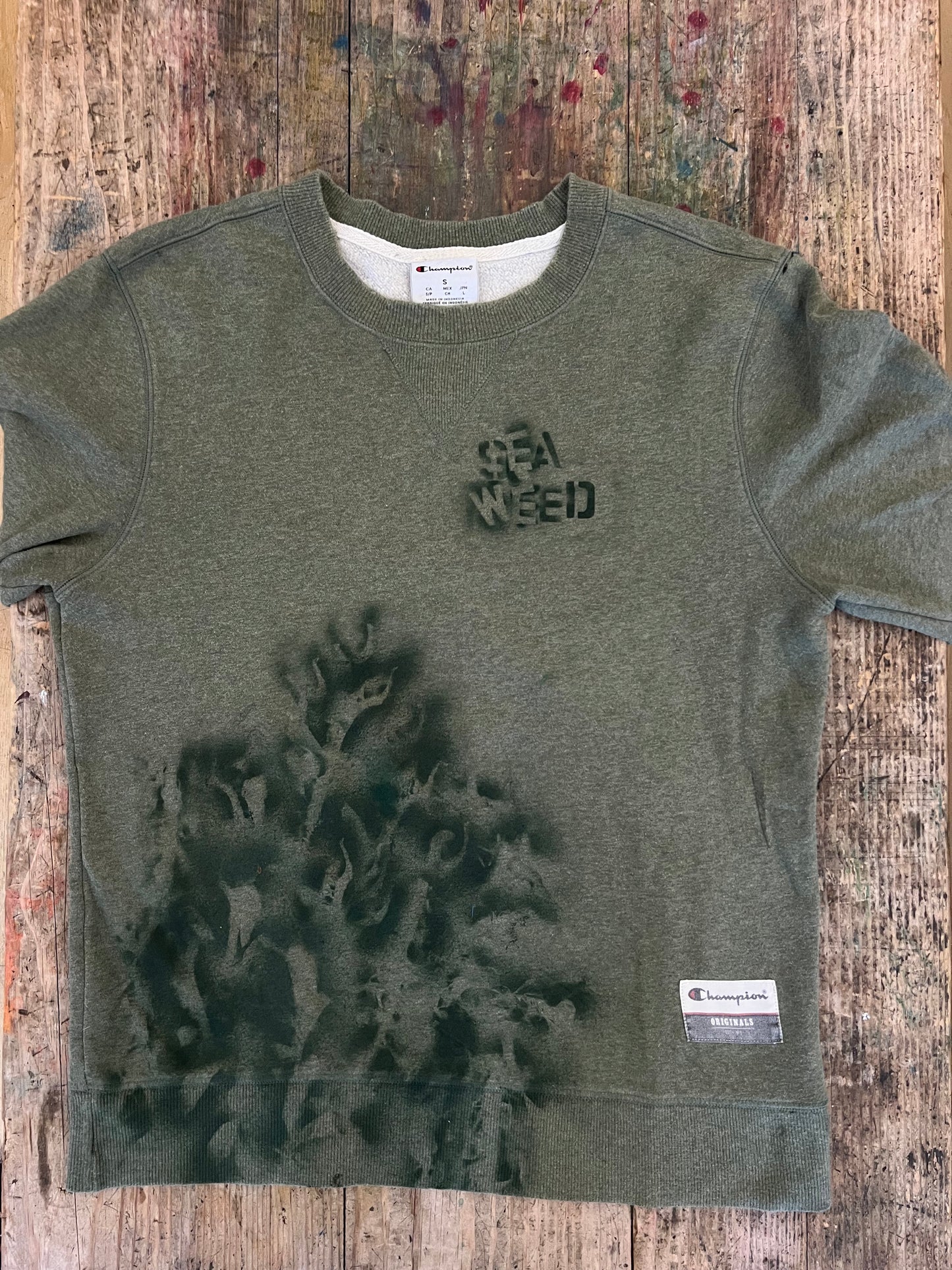 Seaweed crew neck