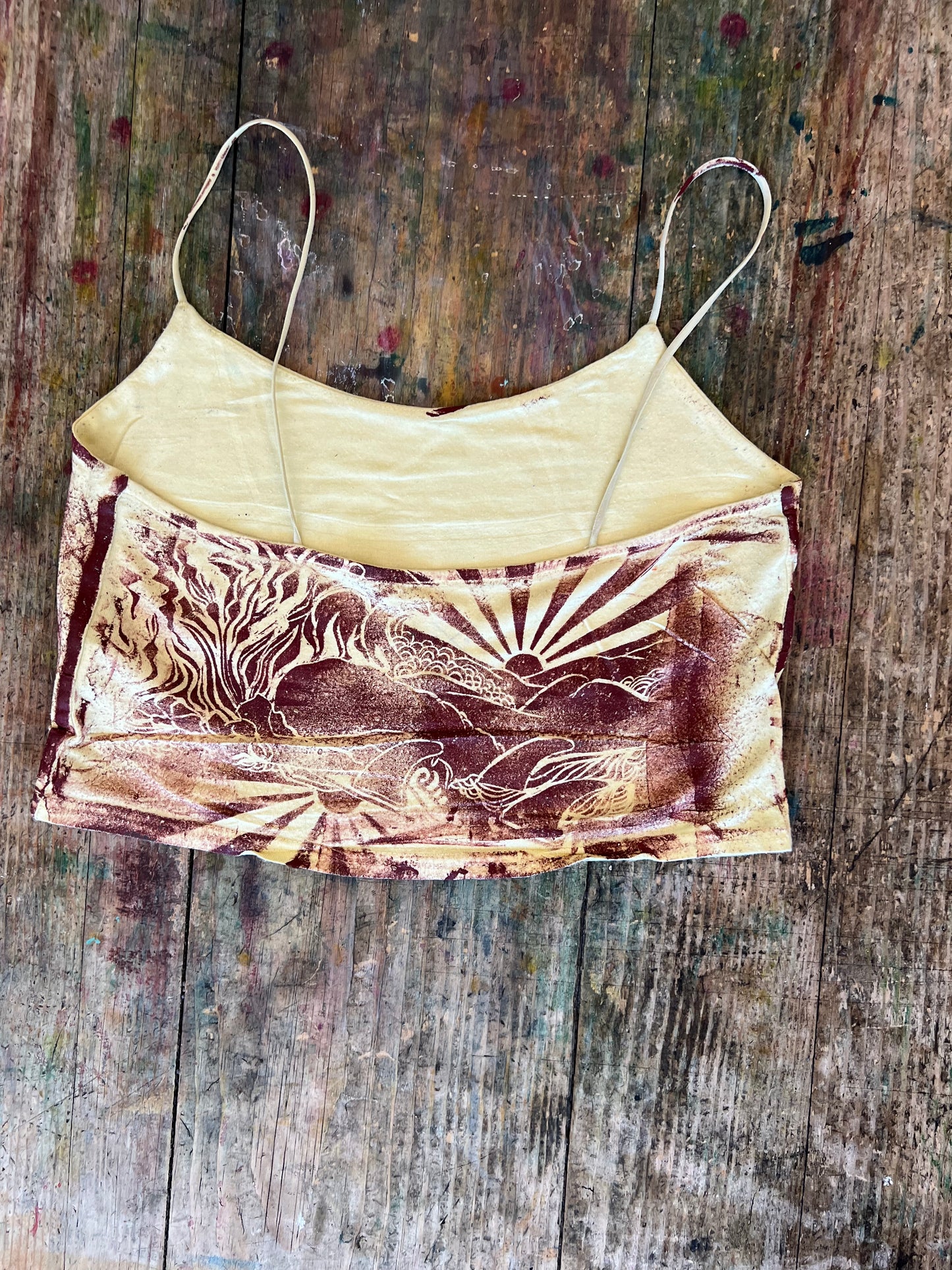 By the beach tank