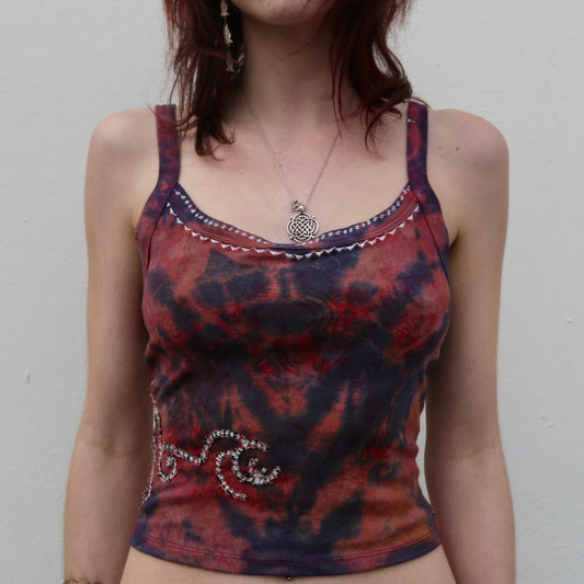 Violet Swirls Tank